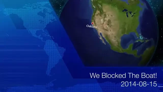 We Blocked The Boat! ZIM Ship Forced To Stay At Sea! ونحن حظر القارب!-1.mp4_#32